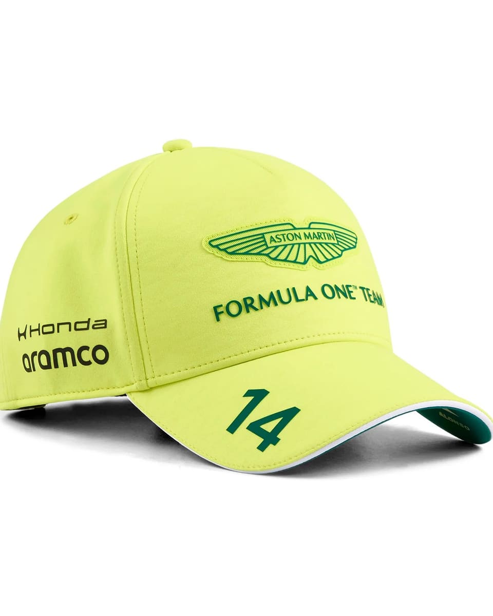Aston Martin FA14 Cap 2026 Season Yellow Replica