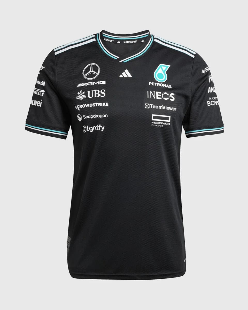 Mercedes T-Shirt 2025 Season Replica